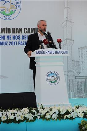 talas ta abdulhamid han camii acildi