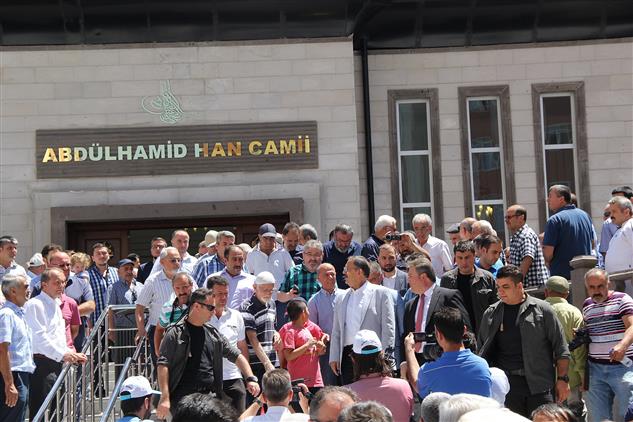 talas ta abdulhamid han camii acildi