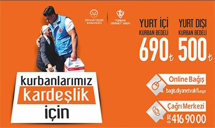 Turkiye Diyanet Vakfi Vekaletle Kurban Fiyatlari Aciklandi