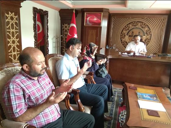 Kozan Ilce Muftusu Olarak Atanan Celil Karaca Gorevine Basladi
