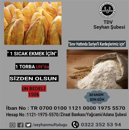 1 sicak ekmek de sizden olsun