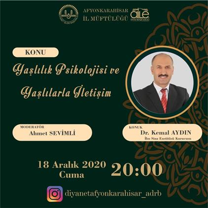Pandemi Surecinde Aile Egitimleri Nde En Kiymetlilerimizden Olan Buyuklerimizi Konusacagiz