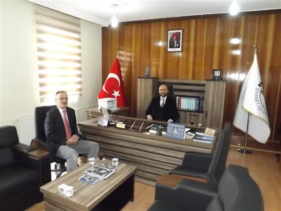 1 Asliye Ceza Hakimi Mesut Duzgun Ilcemiz Muftusu Sayin Adem Ozdemir I Ziyaret Etti