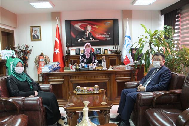 Il Muftumuz Sgk Ve Nufus Ve Vatandaslik Il Mudurlerine Iade I Ziyaret Gerceklestirdi