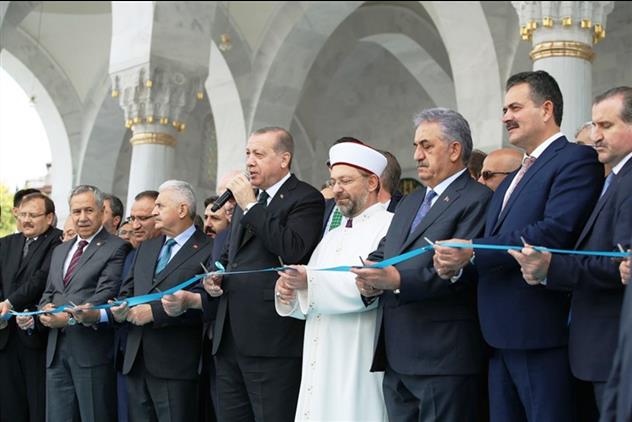 melike hatun camii acildi