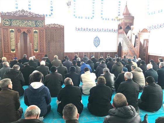 HZ. ALİ CAMİİ İBADETE AÇILDI