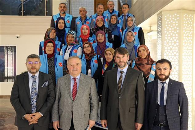 Tdv Sincan Gonulluleri Turkiye Diyanet Vakfi Genel Merkezini Ziyaret Etti