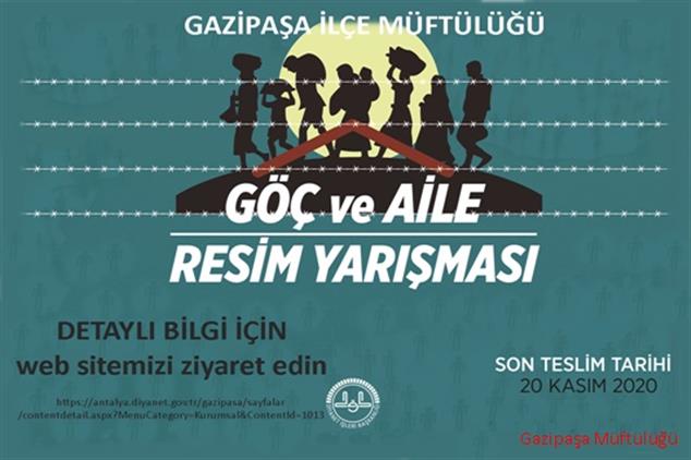 Goc Ve Aile Resim Yarismasi