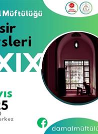 Tefsir Dersleri -XIX-