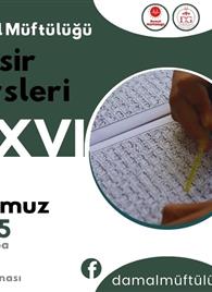 Tefsir Dersleri -XXVI-