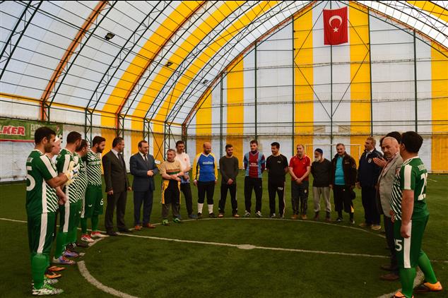 il muftulugu zeytin dali hali saha turnuvasi basladi