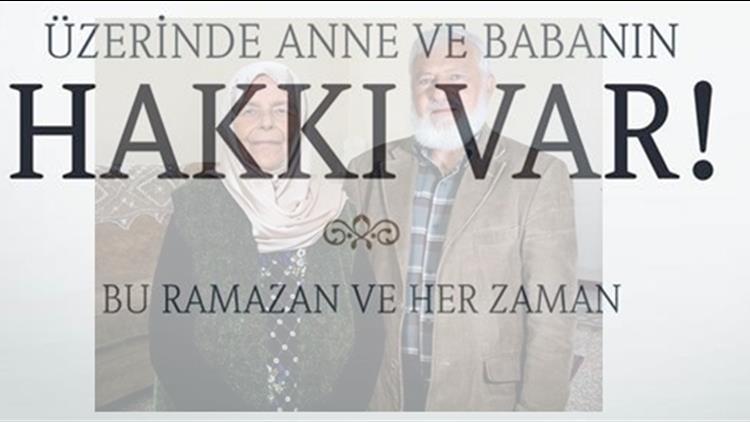 Uzerinde Anne Baba Nin Hakki Var Bu Ramazan Ve Her Zaman