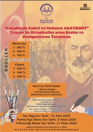 Ortaokullar Arasi Resim Ve Kompozisyon Yarismasi