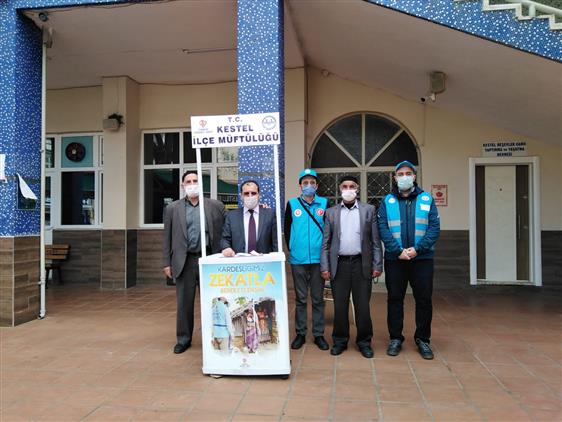 ramazan ayi zekat standi acildi