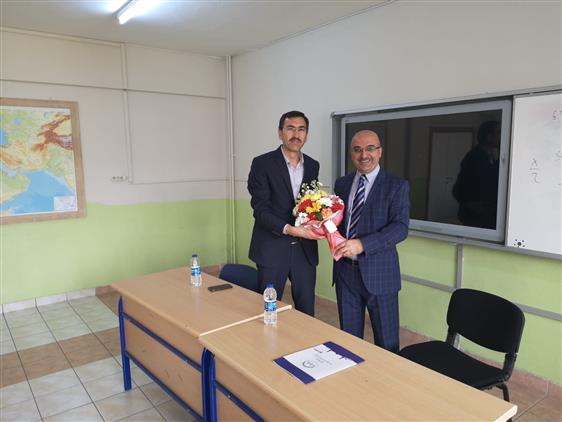 Ali Osman Sonmez Anadolu Imam Hatip Lisesine Ziyaret