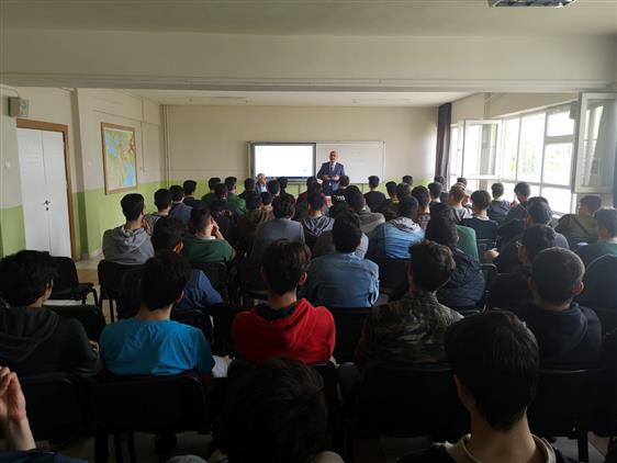 Ali Osman Sonmez Anadolu Imam Hatip Lisesine Ziyaret