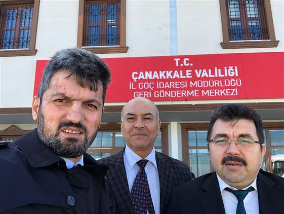 Ayvacik Goc Idaresi Mudurlugu Ziyaret Edildi