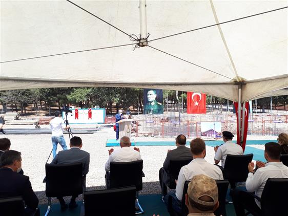 116 Jandarma Egitim Alay Komutanligi Camii Temel Atma Toreni