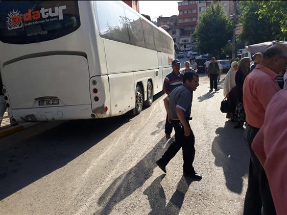 Iskilip Haci Adaylarini Ugurladi