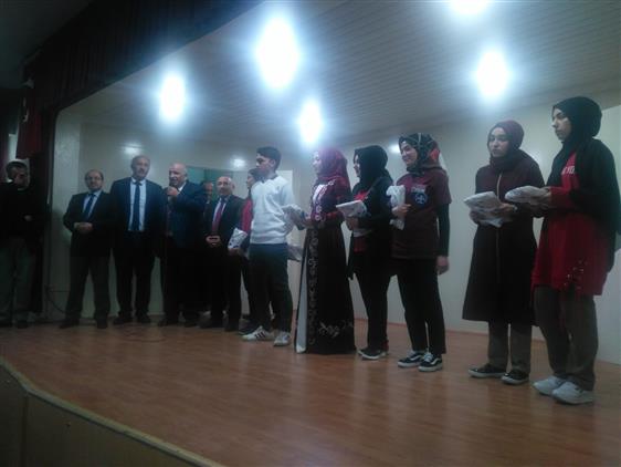Sungurluda Liseler Arasi Canakkale Siiri Yarismasi