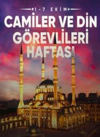 Camiler ve Din Görevlileri Haftası