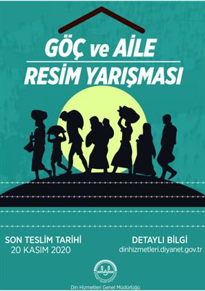 Goc Ve Aile Temali Resim Yarismasi