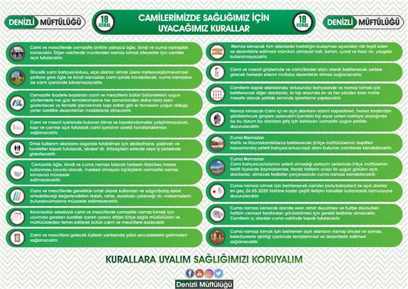 Ilcemizde 29 Mayis Gunu Cuma Namazi Kilinacak Yerler