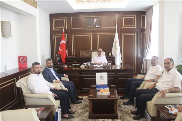 Yedi Basak Insani Yardim Dernegi Gaziantep Subesinden Muftulugumuze Ziyaret