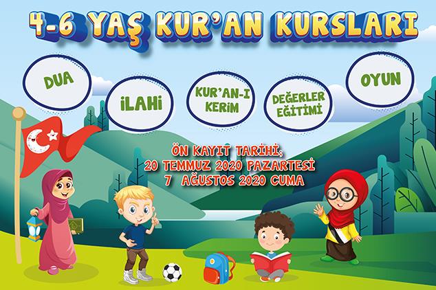 4 6 Yas Kur An Kurslarinda On Kayitlar Basliyor