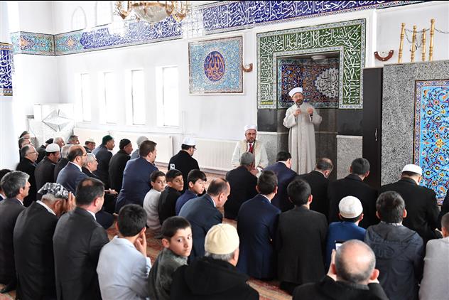 Diyanet Isleri Baskani Erbas Tan Yuksekova Ziyareti