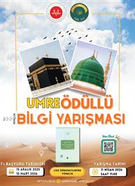 Umre ödüllü gençlik bilgi yarışması müracaatları başlıyor