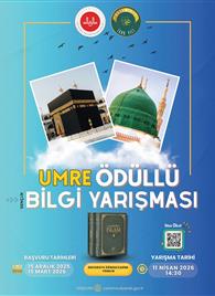 Umre ödüllü gençlik bilgi yarışması müracaatları başlıyor