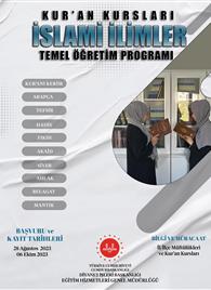 İslami İlimler Temel Öğretim Programı Tanıtım Afişi (Kız Öğrenciler)