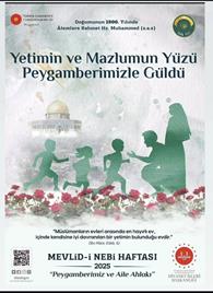 2025 YILI MEVLİDİ NEBİ HAFTASI