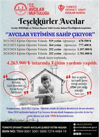 &quot;AVCILAR YETİMİNE SAHİP ÇIKIYOR&quot; PROJESİ