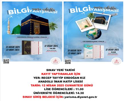 Umre Ödüllü Bilgi Yarışması