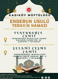 ENDERUN USULÜ TERAVİH NAMAZI