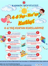 4-6 YAŞ KURAN KURSU AFİŞİ
