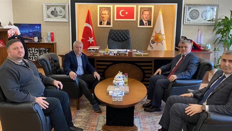 Müftümüzden Akparti İlçe Başkanlığına Ziyaret