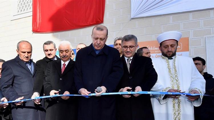 Ilcemiz Haci Harun Eksi Camii Dualarla Ibadete Acildi