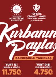 KURBANINI PAYLAŞ KARDEŞİNLE YAKINLAŞ