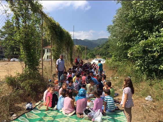 kur an kursu ogrencileri icin piknik