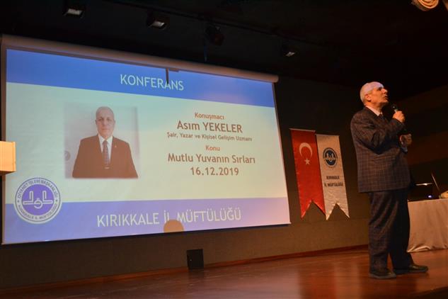 Mutlu Ailenin Sirlari Konulu Konferans Tertip Edildi