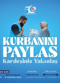 KURBANINI PAYLAŞ KARDEŞİNLE YAKINLAŞ