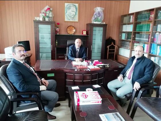 Iskur Kirsehir Il Muduru Sayin Metin Ulgen Kaya Muftulugumuzu Ziyaret Etti