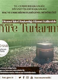15 Ağustos 2022 tarihinde başlayacağımız 2022 - 2023 umre turları fiyatları belli oldu.