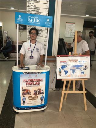 Turkiye Diyanet Vakfi Konya Subesi Nden Kurban Bagis Standi
