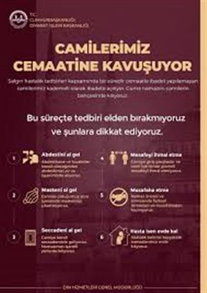 Cuma Namazi Kilinacak Camiler Ve Acik Alanlar