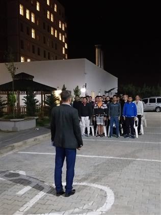 kredi yurtlar kurumu erdemli kizkalesi ogrenci yurdunda 29 ekim programi duzenlendi