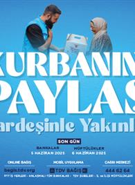 Kurbanını Paylaş Kardeşinle Yakınlaş
